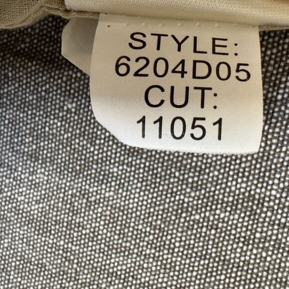 Vintage Y2k Max Studio Tan Cotton Low Rise Wide Leg Tie Hem Cargo Capri Pants - Picture 17 of 17